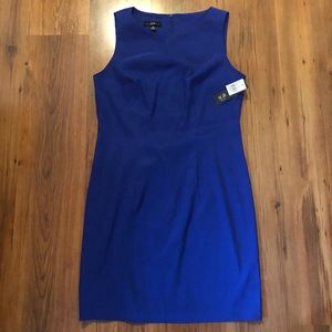 Blue Sleeveless Dress - Size 12 NWT